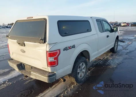 2018 Ford F-150 Xlt from USA, damaged, VIN 1FTEX1EP0JFA18011